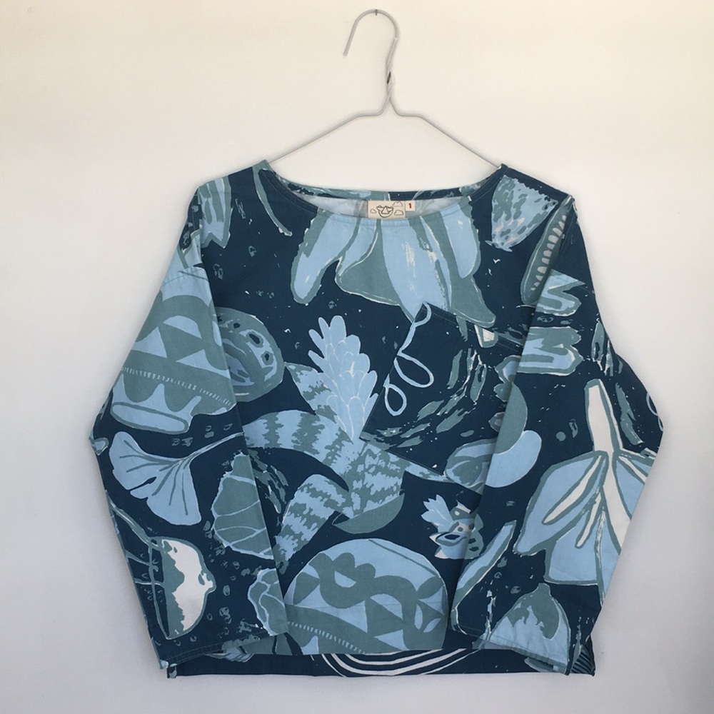 Gravel and Gold Loosey Lucie Nezu Top Size 1